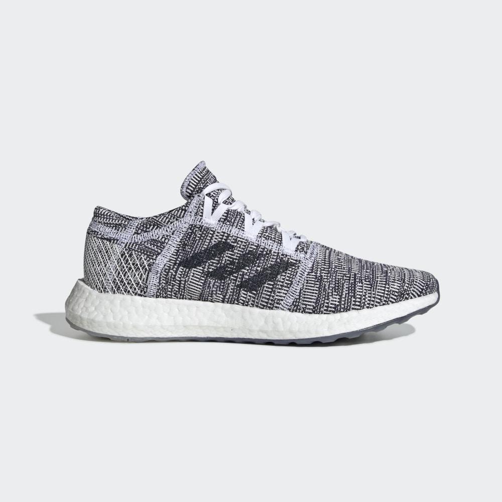 Adidasi Alergare Adidas Pureboost Go Barbati Romania - Albi/Indigo B37809
